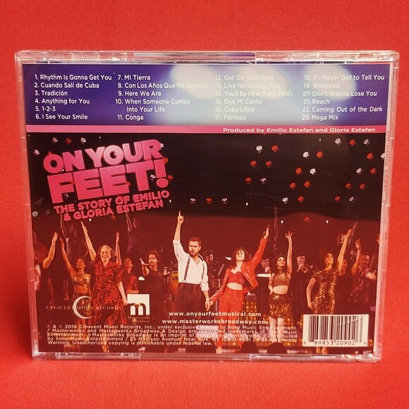 On Your Feet The Story of Emilio & Gloria Estefan CD 2016 - Picture 2 of 8